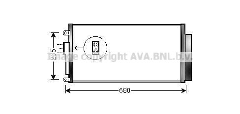 AVA QUALITY COOLING Конденсатор, кондиционер FT5386D